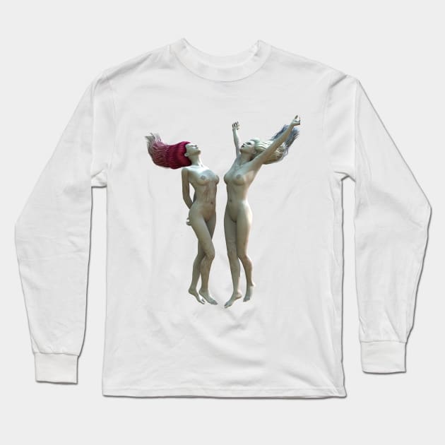 Gemini nymph s Long Sleeve T-Shirt by Blind Man Studio